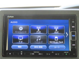 多彩なメディア再生。フルセグ、録音、DVD再生、Bluetooth対応です。