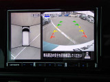 上からの視点で狭い駐車場への駐車などに役立つアラウンドビューモニターです♪