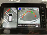 アラウンドビューモニターは4方のカメラで真上から車を見たようにモニターで確認ができる日産の自慢の装備です。是非実際の車で体感してみてください。