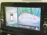 【パノラミックビューモニター】専用のカメラにより、上から見下ろしたような視点で360度クルマの周囲を確認することができます☆死角部分も確認しやすく、狭い場所での切り返しや駐車もスムーズに行えます。