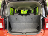 普段のお買い物や通勤、送迎等に十分な荷室スペースを確保しております。セカンドシートを倒すと、大きな荷物の積載も可能です♪