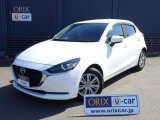 令和3年式マツダMAZDA2入庫しました。鹿児島ナンバーにて法人リースとして使用されておりました。