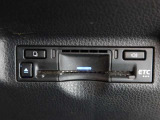 ETC車載器付きです。高速道路の料金所もスムーズに通過できます。