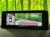 【360&deg;ビューモニター】専用のカメラにより、上から見下ろしたような視点で360度クルマの周囲を確認することができます☆死角部分も確認しやすく、狭い場所での切り返しや駐車もスムーズに行えます。