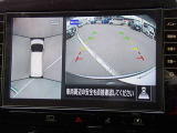 上からの視点で狭い駐車場への駐車などに役立つアラウンドビューモニターです♪