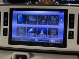 Bluetooth対応フルセグTVナビゲーション TV画像ノ綺麗ナフルセグTV・CD・DVD・FM/AMも利用可能です。