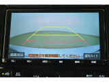バックガイドモニター(バックモニター)付き。車庫入れが苦手な人も安心です!