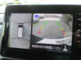 周囲の状況が分かるアラウンドビューモニター搭載。苦手な縦列駐車もこれがあれば安心ですね。