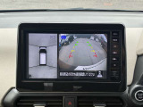 駐車時はナビゲーションでアラウンドビューモニターを見ることができ、安心して後ろを把握することが出来ます。