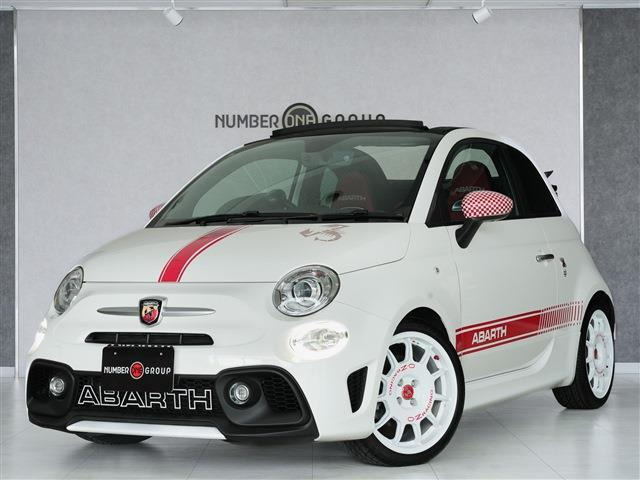 アバルト595CツーリズモOZレーシング17インチAW  赤革シート