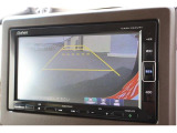 バックモニター付ですので、車庫入れも駐車もラクラクです。