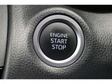 ■プッシュスタート■ 鍵を差し込まなくても、ボタン操作のみでエンジンをかけられます!スマートーキー同様、ちょっとしたことですが、あると便利な機能の一つですよ!