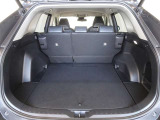 5人乗車時でも十分なスペースのトランクルームです。