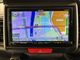 社外ナビ搭載です。知らない道も安心ですね!