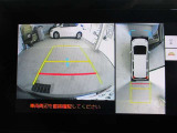 車両を上から見たような映像をディスプレイオーディオ画面に表示するパノラミックビューモニター