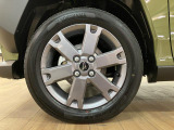純正のアルミホイール付き☆15インチアルミホイール(ガンメタリック塗装)が足元を彩りますよ★