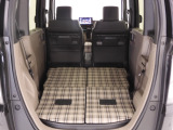 ◆リアシートを使用しない時はこの通り更に広々ラゲッジスペースの出来上がりです、たくさんの荷物が積み込み可能です!