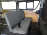 3名乗車できるセカンドシートです。
