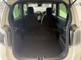 両シートを倒せばラゲージスペースを広くできます!