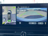 上から見たような画像で車庫入れなどに便利なアラウンドビューモニター