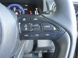 安全運転サポート機能もステアリングスイッチで前方から目を放すことなく操作可能