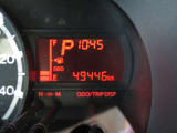 メーターまわりも視認性良好走行距離も実走行です