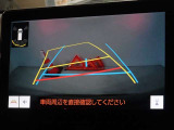 バックガイドモニターを装備しています、車庫入れもラクラクです。