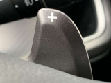■パドルシフト■ステアリングから手を離さずに、簡単にシフトチェンジ。マニュアル車感覚のシフトチェンジが愉しめます。