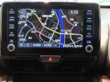 純正ナビを装備。タッチパネル式で使いやすく、お出かけもラクラクです。