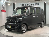 全国納車可 第三者機関証明書付  H SENSING 新車保証 試乗車 ワンオ-ナ- ナビLXU-242NBi TV Rカメラ CD録音 BTオ-ディオ装備のN-BOXカスタム ベースグレード入庫!