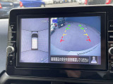アラウンドビューモニター装備で、バックや縦列駐車の際に上から見た映像があなたをサポート!
