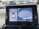 アラウンドビューモニター装備で、バックや縦列駐車の際に上から見た映像があなたをサポート!
