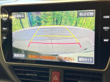 【バックカメラ】駐車時に後方がリアルタイム映像で確認できます。大型商業施設や立体駐車場での駐車時や、夜間のバック時に大活躍!運転スキルに関わらず、今や必須となった装備のひとつです!