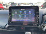 純正ナビゲーションになりマップ機能はもちろん、音楽もBluetooth接続で楽しいドライブができます。