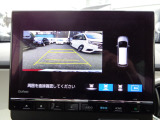 もちろんリアカメラも付いてますので、車庫入れも安心ですね。
