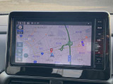 純正の9インチ大画面メモリーナビ搭載です。初めての場所でも安心ですね♪