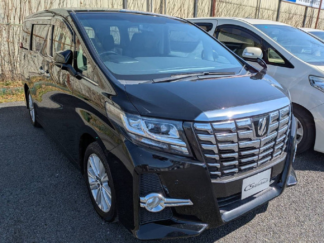 アルファード 2.5 S 10インチ大ナビ 後席モニター 8人乗り