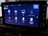 CD、DVD、Bluetooth、AM、FM、スマートフォン接続ができます。