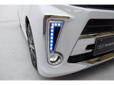 消費電力の少ないLEDヘッドランプを採用しています。フォグランプもLED仕様
