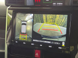 【パノラミックビューモニター】専用のカメラにより、上から見下ろしたような視点で360度クルマの周囲を確認することができます☆死角部分も確認しやすく、狭い場所での切り返しや駐車もスムーズに行えます。