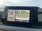 アラウンドビューモニター付きで楽々駐車