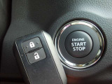 EGの始動も停止も一押しのキーレスプッシュスタート!