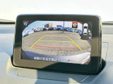 バックモニターもついているので、バック駐車も安心です♪