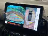 【パノラミックビューモニター】専用のカメラにより、上から見下ろしたような視点で360度クルマの周囲を確認することができます☆死角部分も確認しやすく、狭い場所での切り返しや駐車もスムーズに行えます。
