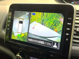 【アラウンドビューモニター】専用のカメラにより、上から見下ろしたような視点で360度クルマの周囲を確認することができます☆死角部分も確認しやすく、狭い場所での切り返しや駐車もスムーズに行えます。