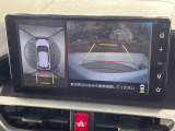 【パノラミックビューモニター】専用のカメラにより、上から見下ろしたような視点で360度クルマの周囲を確認することができます☆死角部分も確認しやすく、狭い場所での切り返しや駐車もスムーズに行えます。