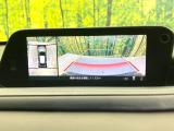 【360&deg;ビューモニター】専用のカメラにより、上から見下ろしたような視点で360度クルマの周囲を確認することができます☆死角部分も確認しやすく、狭い場所での切り返しや駐車もスムーズに行えます。