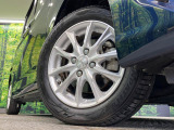 【14インチアルミホイール】外観にマッチしたアルミホイールを装着しております。各種アルミホイールや、スタッドレスタイヤも取扱いしております。是非ご相談ください♪