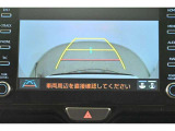バックガイドモニターで、後方を確認しながら安心して駐車することができます。運転初心者も熟練者も必須の機能ですよ!