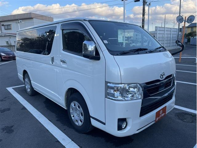 ハイエースバン 2.8 スーパーGL ロング ディーゼル 禁煙車 OPAC100V電源 OPLEDヘッド...